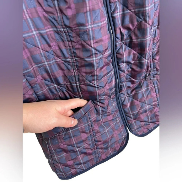 Talbots • Plaid Vest - Picture 7 of 7